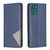 For Motorola Moto G42 4G Prismatic Invisible Magnetic Leather Phone Case(Blue) For Motorola Moto G42 4G Prismatic Invisible Magnetic Leather Phone Case(Blue)