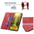 For Motorola Moto G62 Magnetic RFID Blocking Anti-Theft Leather Phone Case(Red)