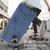 For iPhone 14 Pro Max 2 in 1 Detachable Leather Case (Dark Blue)