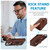 For iPhone 14 Pro Max Wristband Kickstand Wallet Leather Phone Case (Brown)
