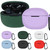 Earphone Silicone Protective Case for Xiaomi Redmi Buds 3(Dark Green)