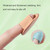 20 PCS Blue Mini Leather Wet and Dry Makeup Finger Puff