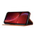 For iPhone 14 Knead Skin Texture Leather Case (Wine Red)