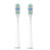 2 PCS Achor Free Tufting Electric Toothbrush Head for Usmile(White)
