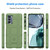 For Motorola Moto G62 5G Full Coverage Shockproof TPU Phone Case(Green)
