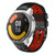 For Xiaomi MI Watch Color 2 22mm Two-Color Breathable Silicone Watch Band(Black+Red)