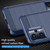 For Realme 9 5G Brushed Texture Carbon Fiber TPU Phone Case(Blue)