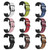 For Samsung Galaxy Watch 4 Classic 42mm Silicone Adhesive Leather Watch Band(Pink)