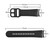For Samsung Galaxy Watch 4 Classic 42mm Silicone Adhesive Leather Watch Band(Pink)