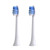 2 PCS Electric Toothbrush Head for Ulike UB602 UB603 UB601,Style: Bright White Type White