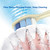 2 PCS Electric Toothbrush Head for Ulike UB602 UB603 UB601,Style: Bright White Type White