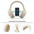 B4 RGB Cartoon Stereo Headset Wireless Bluetooth Headphones(Squirrel)