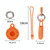 For Airtag Tracking Anti-Lost Locator Silicone Case, Color: Luminous White