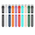 For Samsung Galaxy Watch4 Classic 46mm 20mm Twill Solid Color Silicone Watch Band(Green)