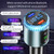 BC77 QC3.0 Fast Charging Car Bluetooth Hands-free MP3 Player FM Transmitter(Navy Blue) BC77 QC3.0 Fast Charging Car Bluetooth Hands-free MP3 Player FM Transmitter(Navy Blue)