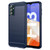 For Samsung Galaxy F13 Brushed Texture Carbon Fiber TPU Phone Case(Blue)
