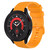 For Samsung Galaxy Watch5  44mm 20mm Plaid Solid Color Silicone Watch Band(Yellow) For Samsung Galaxy Watch5  44mm 20mm Plaid Solid Color Silicone Watch Band(Yellow)
