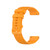 For Samsung Galaxy Watch5  44mm 20mm Plaid Solid Color Silicone Watch Band(Yellow) For Samsung Galaxy Watch5  44mm 20mm Plaid Solid Color Silicone Watch Band(Yellow)