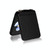 For Samsung Galaxy Z Flip4 Carbon Fiber Texture Phone Case With Lanyard(Black)