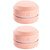 2PCS Desktop Mini Vacuum Cleaner Rubber Confetti Keyboard Cleaner(Pink)