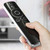 Remote Control TPU Protective Case For Xiaomi Double Button with Voice Button(Black)