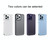 For iPhone 14 Pro Max Crystal Clear Frosted Phone Case (Transparent)