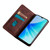 For OPPO A57 4G 2022 Skin Feel Magnetic Horizontal Flip Leather Phone Case(Dark Brown)