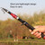 Telescopic Lure Rod Mini Fishing Rod Portable Fishing Tackle, Length: 2.1m(Blue Curved Handle)