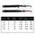 Telescopic Lure Rod Mini Fishing Rod Portable Fishing Tackle, Length: 2.1m(Blue Curved Handle)