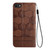 For iPhone SE 2022 / SE 2020 / 8 / 7 Football Texture Magnetic Leather Flip Phone Case(Brown)