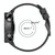 For Garmin Fenix 5 Plus 22mm Solid Color Silicone Watch Band(Rock Gray)