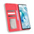 For vivo X80 5G Magnetic Buckle Retro Texture Leather Phone Case(Red)