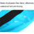 Outdoor Snow Desert Sand-proof Waterproof Foot Cover, Spec: Children (Royal Blue)