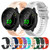 For Garmin VivoMove Style 20mm Silicone Twill Watch Band(Green)