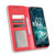 For Nokia C200 Magnetic Buckle Retro Texture Leather Phone Case(Red)