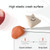 5 PCS Baby Table Corner Anti-collision Silicone Protective Cover(Apricot)