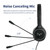 SOYTO SY-G30C Long Microphone Wired Noise Cancelling Ergonomic Gaming Headset, Interface:3.5mm(Black)