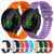 For Garmin Vivomove Sport 20mm Silicone Twill Watch Band(Purple)