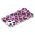 For iPhone 14 Pro Max Electroplating Soft TPU Phone Case (Purple Rhombus)