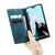For iPhone 14 Pro CaseMe-013 Multifunctional Retro Frosted Leather Phone Case(Blue)