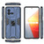 For vivo iQOO 10 Supersonic PC + TPU Shock-proof Protective Phone Case with Holder(Blue)