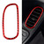 2 in 1 Car Carbon Fiber Driver Side Air Vent Sticker for Chevrolet Corvette C5 1998-2004, Left Drive(Red)