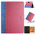 Stitching Solid Color Smart Leather Tablet Case For iPad mini 5 / 4 / 3 / 2 / 1(Rose Red)