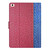 Stitching Solid Color Smart Leather Tablet Case For iPad mini 5 / 4 / 3 / 2 / 1(Rose Red)