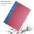 Stitching Solid Color Smart Leather Tablet Case For iPad mini 5 / 4 / 3 / 2 / 1(Rose Red)