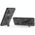 For vivo iQOO 10 Pro Supersonic PC + TPU Shock-proof Protective Phone Case with Holder(Black)