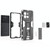 For vivo iQOO 10 Pro Supersonic PC + TPU Shock-proof Protective Phone Case with Holder(Black)