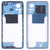 Middle Frame Bezel Plate for Xiaomi Poco X4 Pro 5G/Redmi Note 11E Pro(Dark Blue)