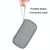 Power Hard Drive Digital Accessories Dustproof Storage Bag, Style: Power Bank Bag (Black)
