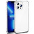 For iPhone 12 Carbon Fiber Texture Shockproof Phone Case(Transparent White)